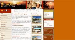 Desktop Screenshot of morocco-property.com